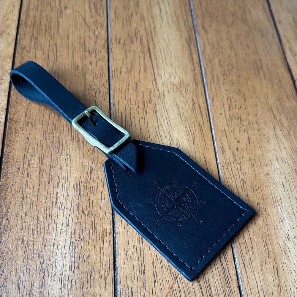 Black PLG luggage tag